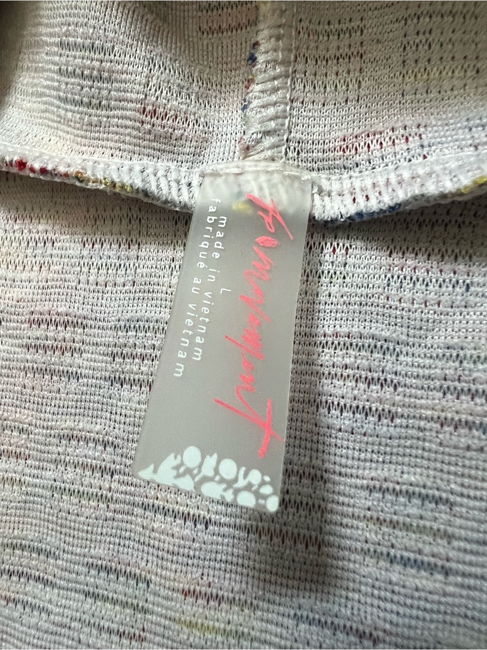 FP MOVEMENT Prism Multicolor Knit Hoodie Tank Size Large - Picture 11 of 14